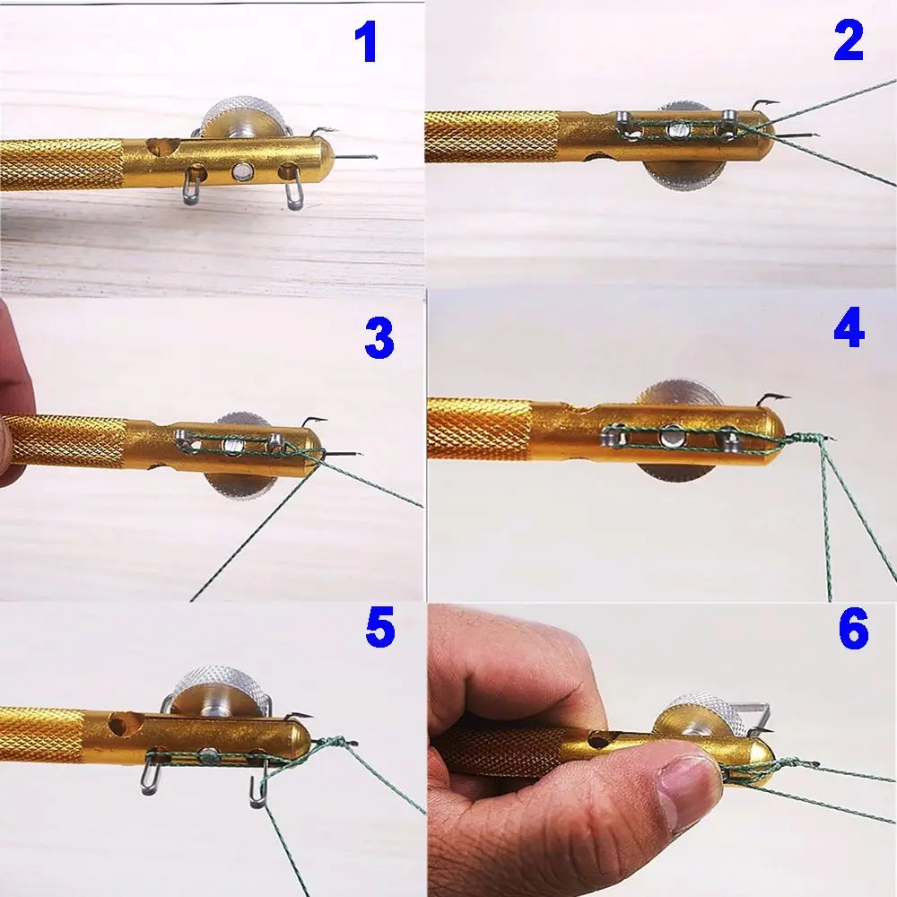 Extractor de anzuelos multiusos – Sacanzuelos y herramienta de nudos - imagen 4