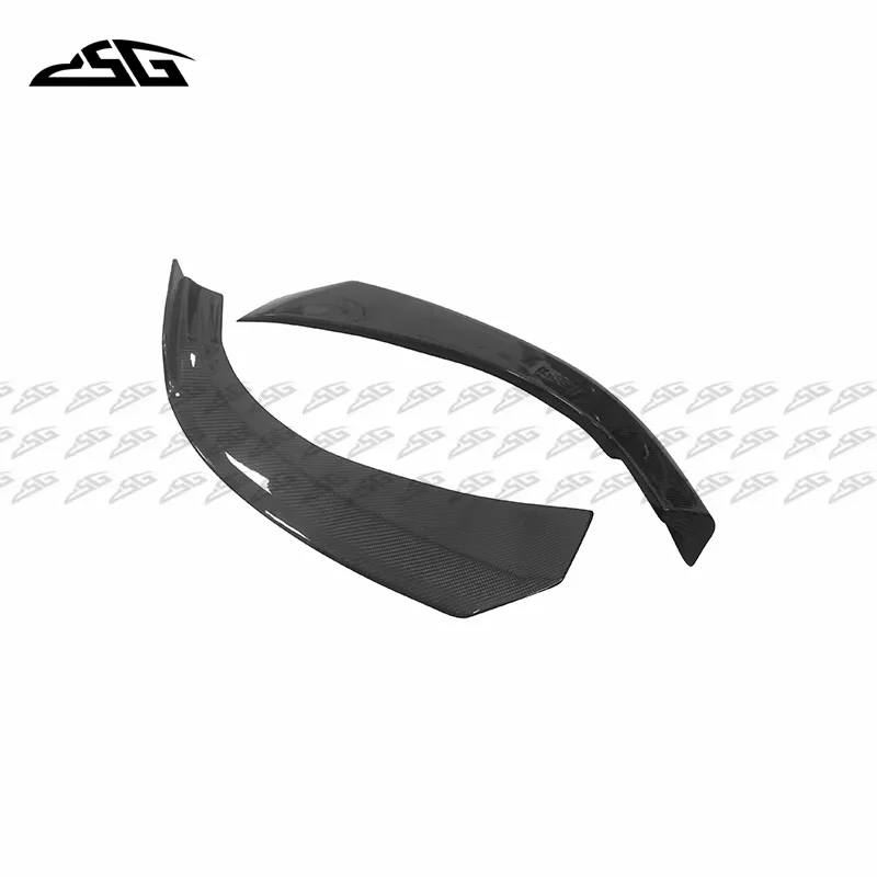 

Для Mercedes Benz CLA Class CLA200 CLA260 угловая обертка из углеродного волокна, передний бампер автомобиля, сплиттер, угловая накладка, передний подбородок