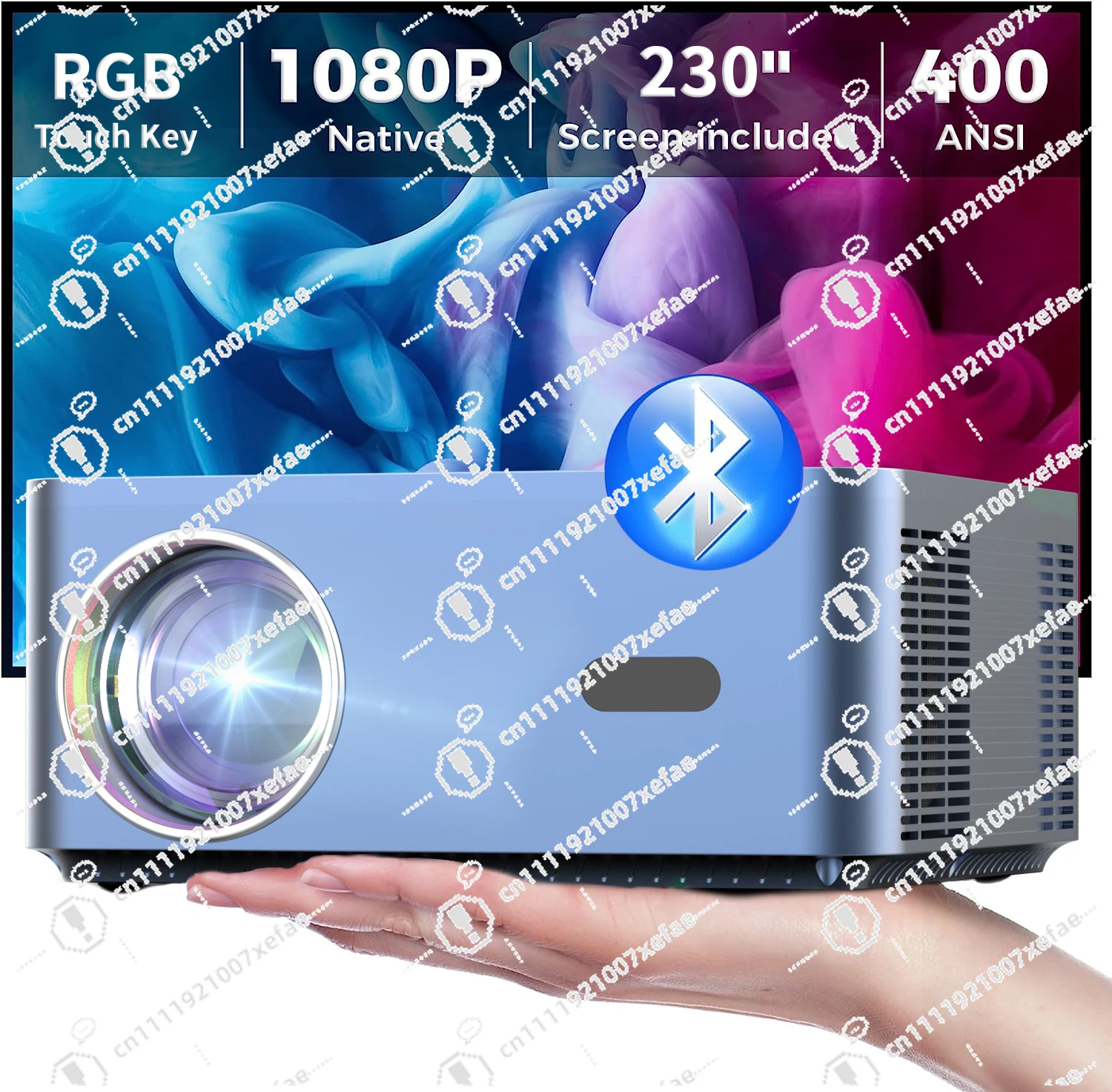 4K Projector Android Projector, Mini Projector, LCD Projector