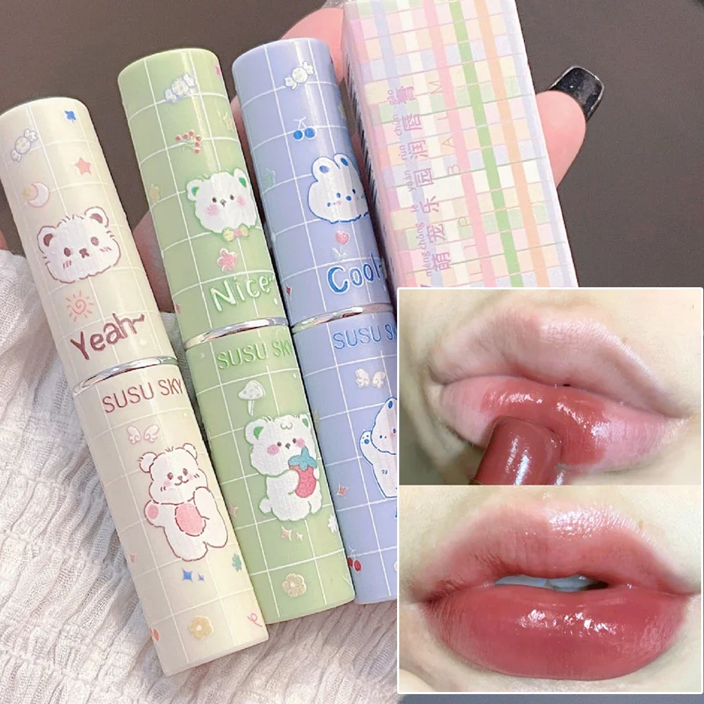 6 Cores Coloridas Batom Hidratante Lip Gloss Impermeável Longa Duração Não Stick Cup Sexy Lip Tinted Mulheres Beleza Cosméticos