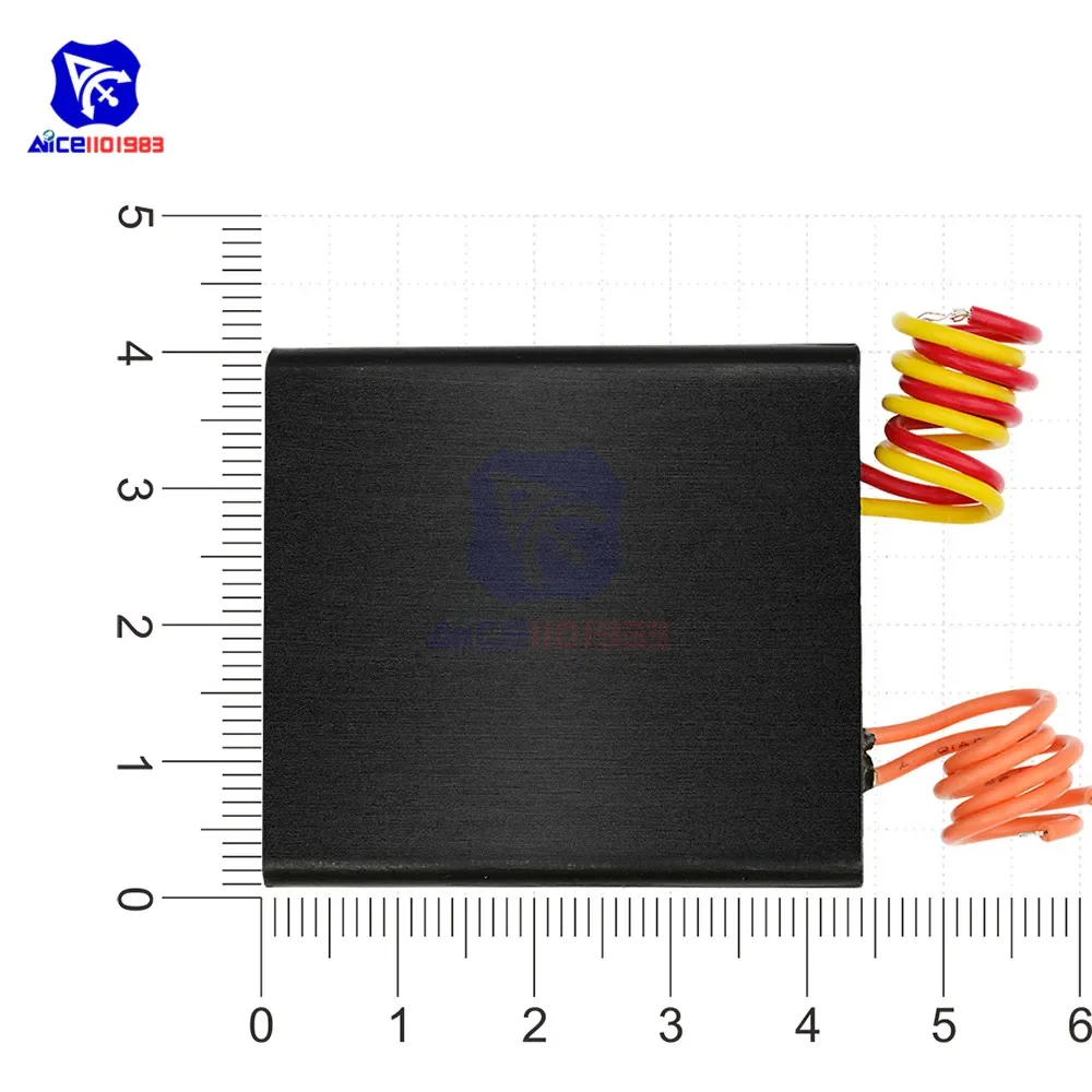 400KV Super DC Arc 3.7V-6V Pulse High Voltage Arc Generator Inverter Ignition Coil Flat-type 1.5-2cm Igniter