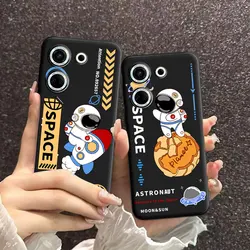 For Tecno Camon 20 Pro 4G / 20 Pro 5G Case Cartoon Soft Silicone TPU Astronaut Phone Case For Techno Camon 20 4G Cute Back Cover
