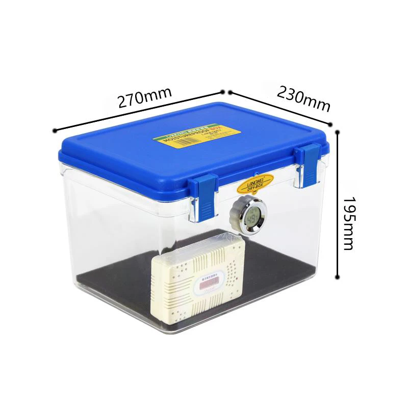 Waterproof Shockproof Case Dry Moistureproof Storage Seal Box Humidity Absorption For Photography Gear Camera Lens 28*21*21cm