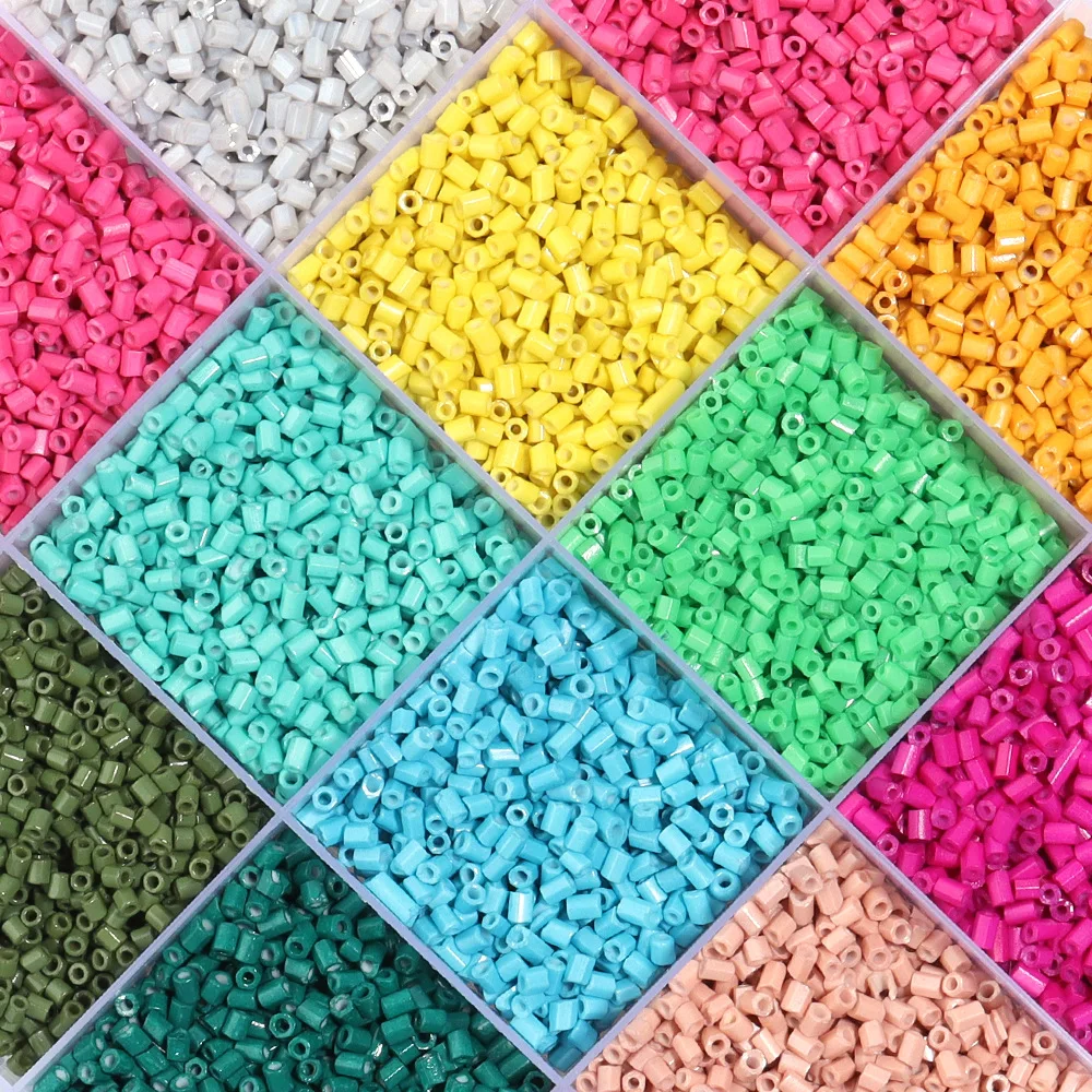 5000pcs/lot Japan Seed Bead Glazed Luster Colors Seed Bead Accessories for Needlework DIY Jewelry Making Earring Bracelet