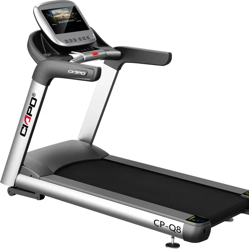 Changrun Q800 treadmill elektrik cerdas, treadmill komersial gym besar senyap, treadmill listrik pengajaran pribadi