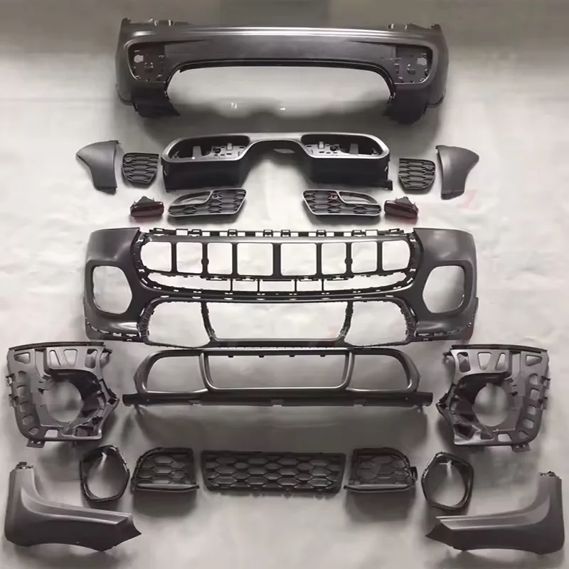 For Mini Cooper F55 & F56 JCW Style Body Kit 2014-2020 Year ABS Rear & Front Bumper Assembly Plastic Bodykit for Left Position