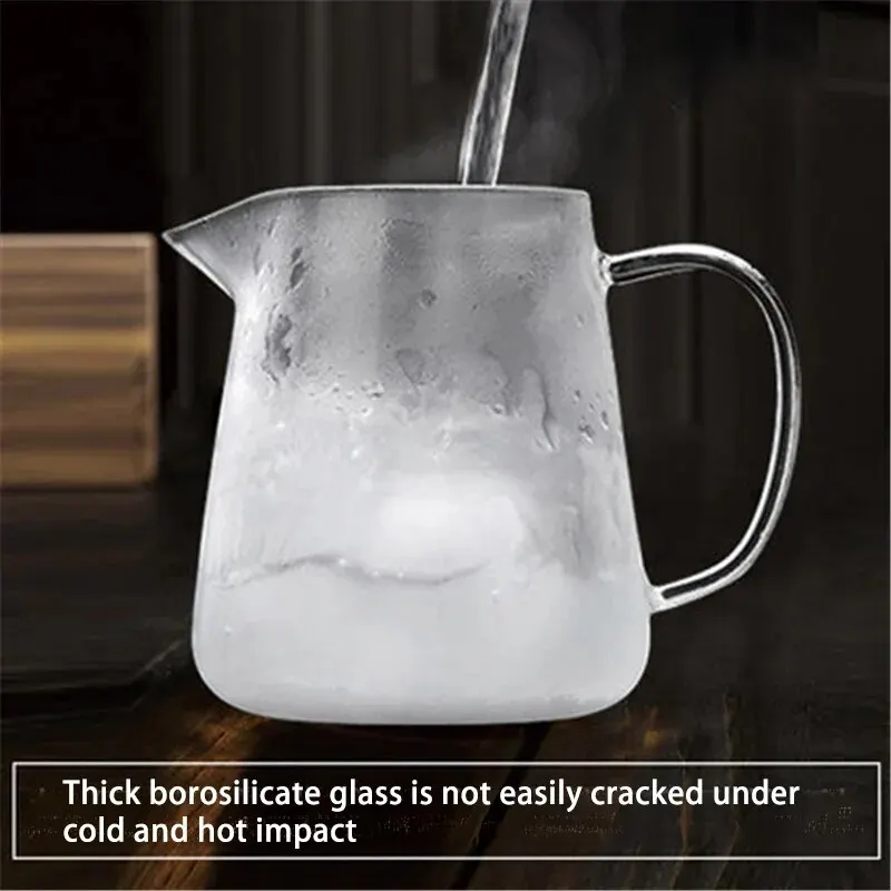 1Pc Transparent Glass Teapot, Including Stainless Steel Filter Liner, Resistant to High Temperatures, Suitable for Making Tea