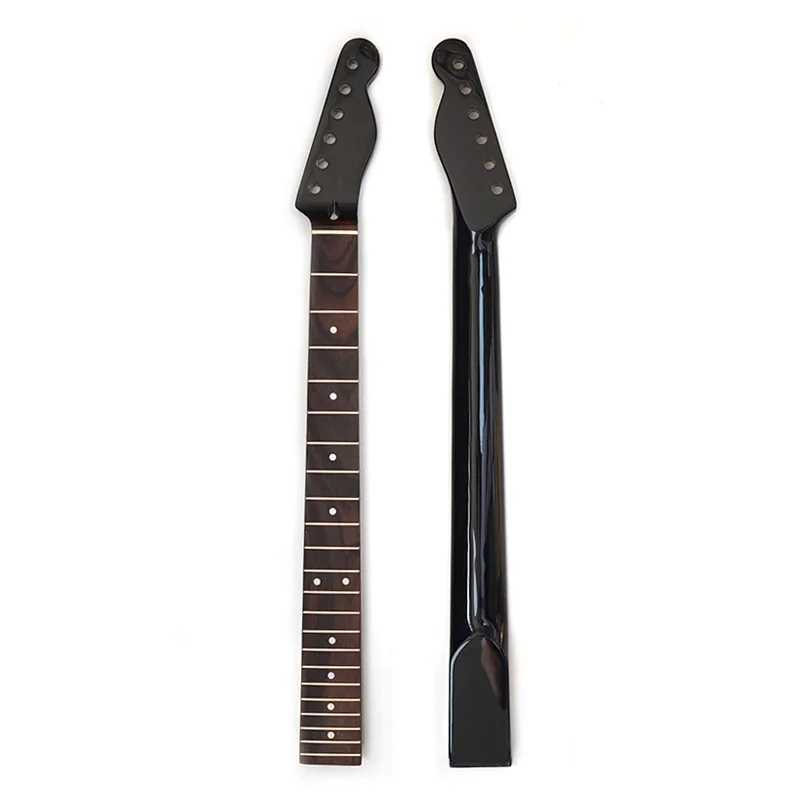 

TL Electric Guitar Neck Maple Black essential oil gloss Rosewood fingerboard 22Fret DIY Guitar accessories part