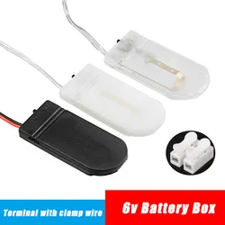 1pc 6v Battery Storage Box 2xCR2032 Button Battery Holdcase With ON/OFF Switch for DIY Model Making Connecting the Lights