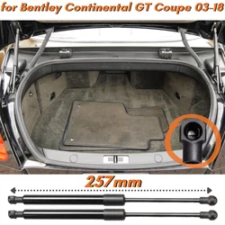 Qty(2) Trunk Struts for Bentley Continental GT Coupe 2003-2018 3W8827550G 257mm Rear Tailgate Boot Lift Support Gas Spring Shock