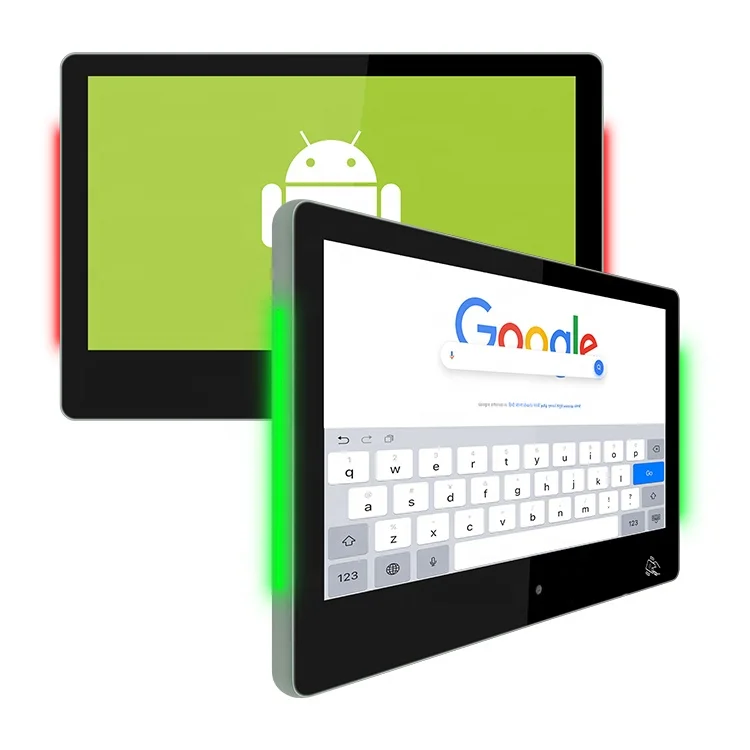 كمبيوتر لوحي معدني مقاس 13 بوصة يعمل بنظام Android Poe شاشة لمس عالية الجودة وشاشة سعوية ذكية ومورد NFC أمامي #4