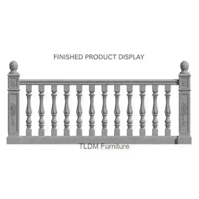 Mold Roman Railing Column 94 High Cast-in-place Guardrail Stair Handrail Mold Cement Column Model Fence Balcony Durable Models N