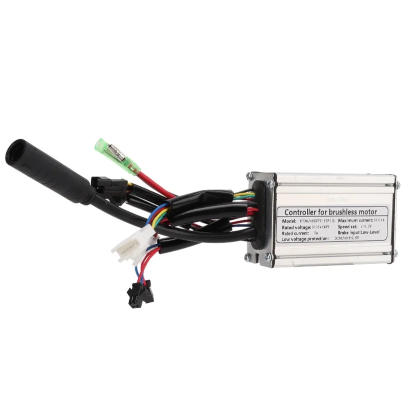 

Electric Bicycle 36V/48V 15A Sine Wave Controller 6mos With Light Line For 250W Motor
