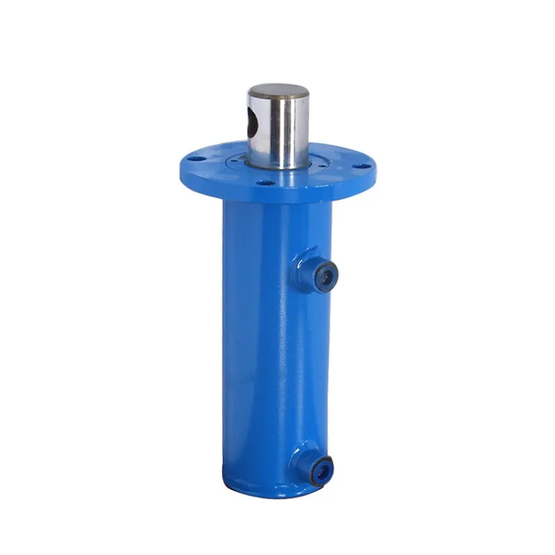 20톤 맞춤형 양방향 상하 플랜지 실린더 FA 125 리프팅 오일 상단 걸이식 다리 지지 잭