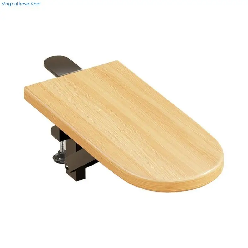 N2UB Multifunctional Desktop Extension Panel With Wrist Cushion & Elbow Rest Optimized For Small Workspaces Arrangements