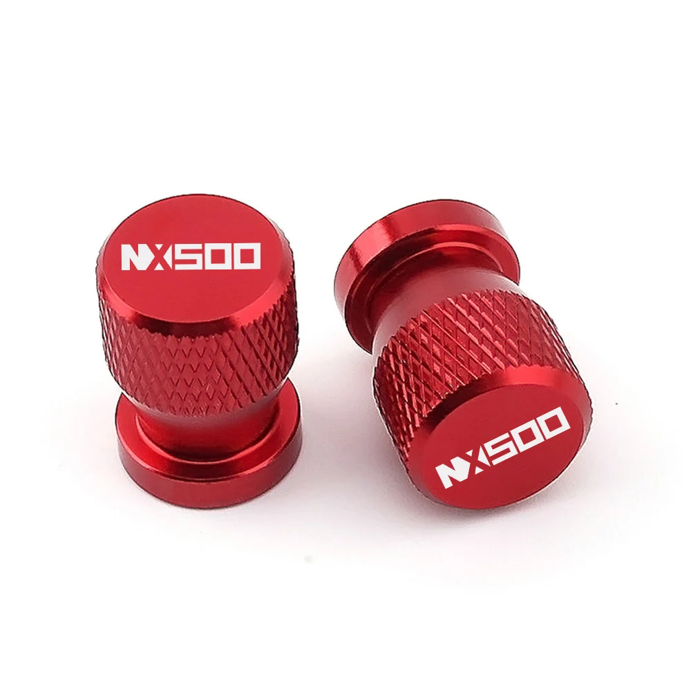 2 ชิ้นสำหรับฮอนด้า NX500 NX 500 ยางวาล์วฝาครอบปลั๊กอลูมิเนียม CNC อุปกรณ์เสริมรถจักรยานยนต์