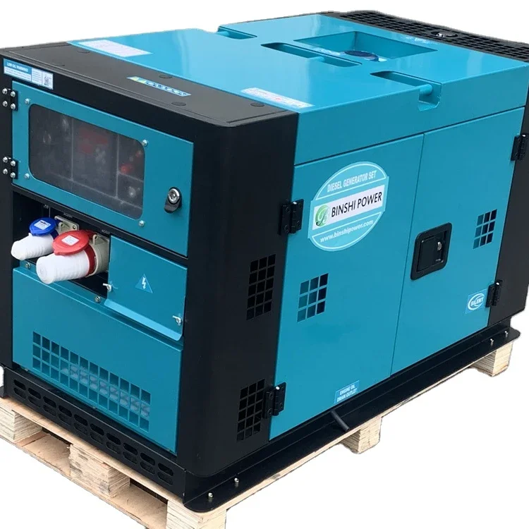 Top 10KW 12KW 10KVA 15KVA 20KVA Silent AC DC Home Standby Power Engine Generator Set Cheap Inverter 10-17KW Generator