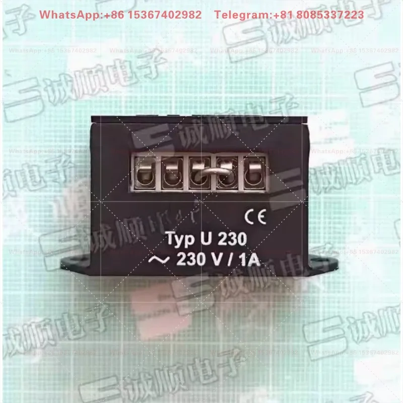 1PCS Typ U230 230V 1A Motor Brake Rectifier Module Industrial Power Supply Replacement Part