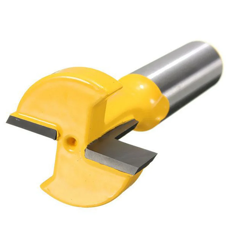 

A59Z-4Pcs 1/2 Inch Shank Router Bit T-Slot & T-Track Slotting Tenon Cutter Tool