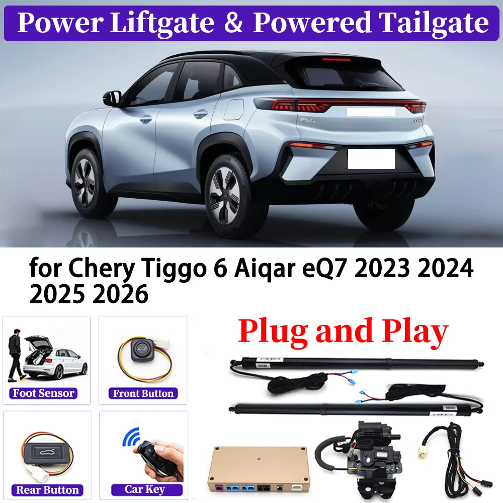 

for Chery Tiggo 6 Aiqar eQ7 2023 2024 2025 2026 OEM Upgrade Car Automatic Power Liftgate Kit Smart Auto Electric Tailgate System