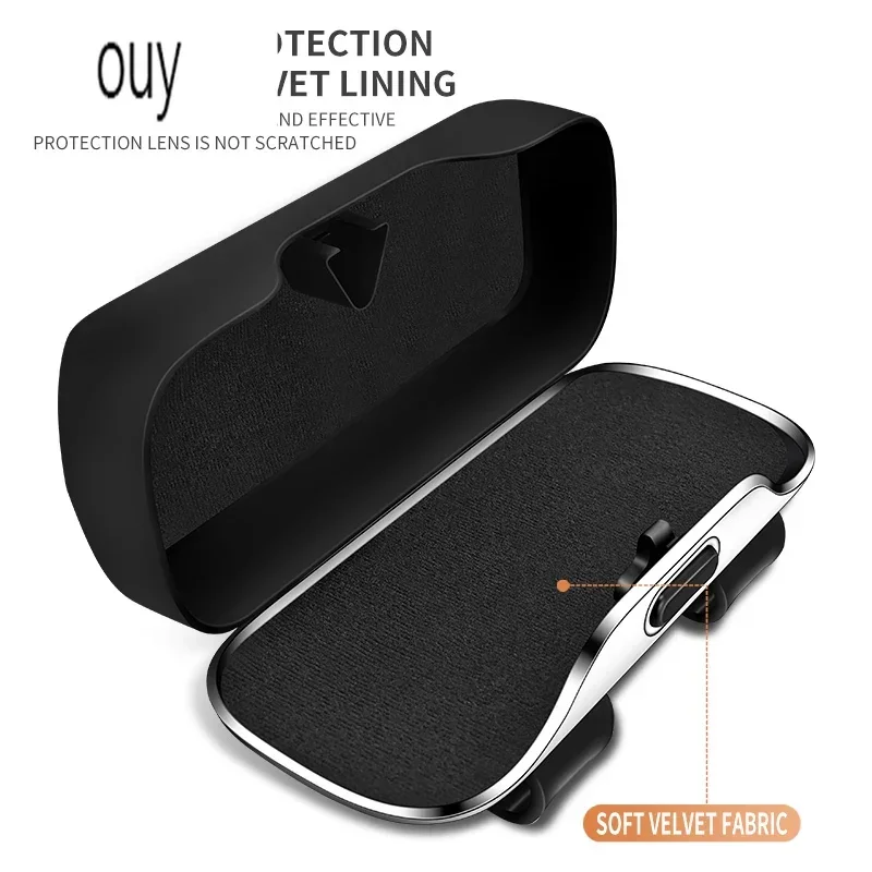 For Land Rover Range Rover L322 Sport Discovery 1 2 3 4 Sunglasses Holder Sun Visor Clip On Metal Eyeglass Case Exclusive
