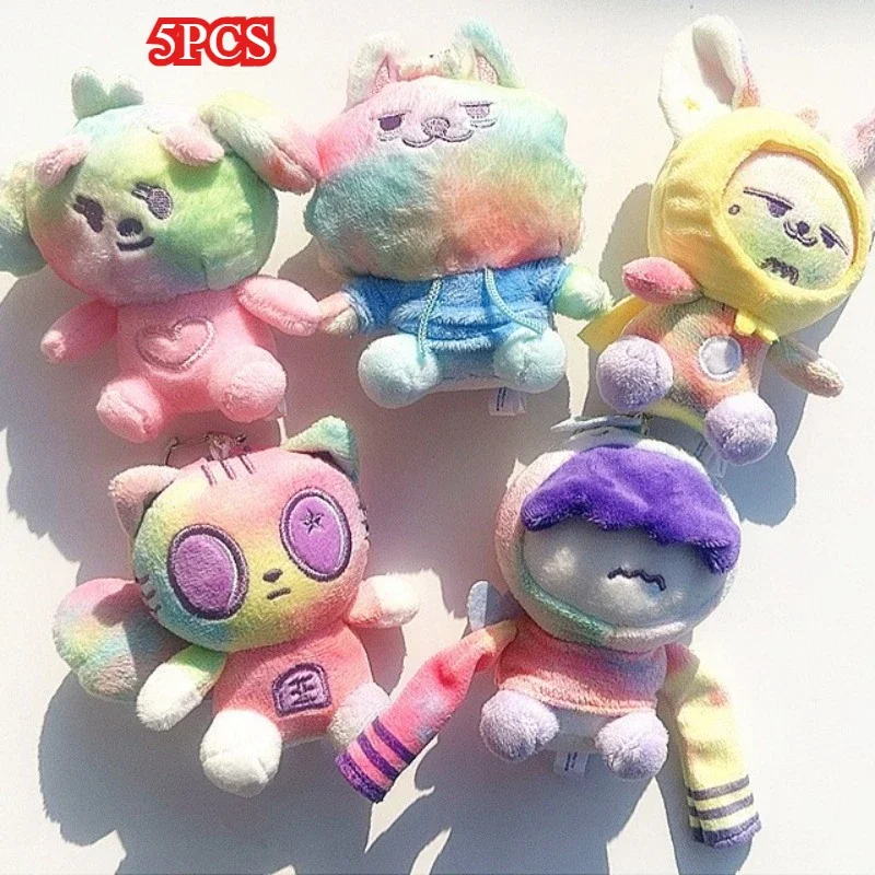 Jouets en peluche de dessin animé Kawaii, porte-clés en peluche, cadeaux de Noël, Soobin YEONJUN BEOMdean U TAEHYUN HUENINGKAI, Kpop TXT