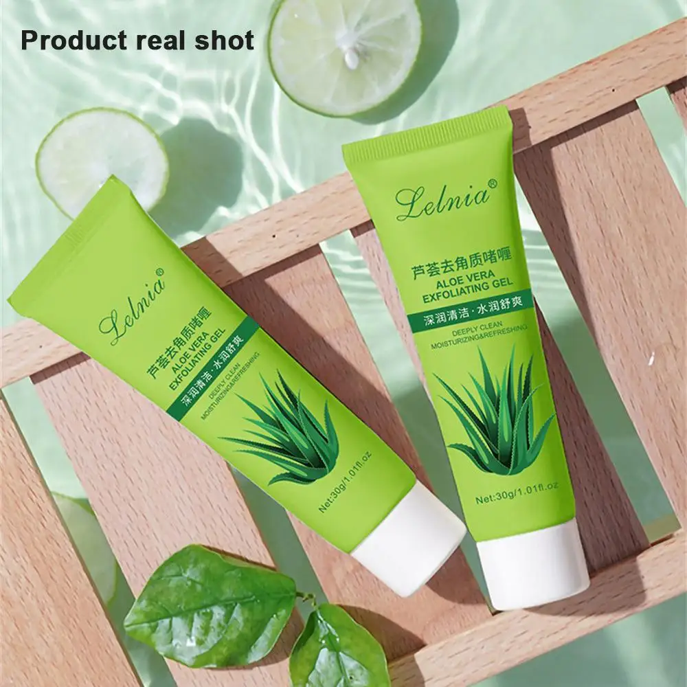 Nourish The Skin Exfoliating Gel Daily Skin Care Aloe Vera Gel Moisturizing Scrub Dredge Pores Moisturizing Scrub Widely Used