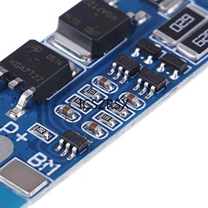 BMS 2S 8A 7.4V 8.4V 18650 Lithium Battery Charge Board Equalizer Balance Version Short Circuit Protection for Solar Power Supply