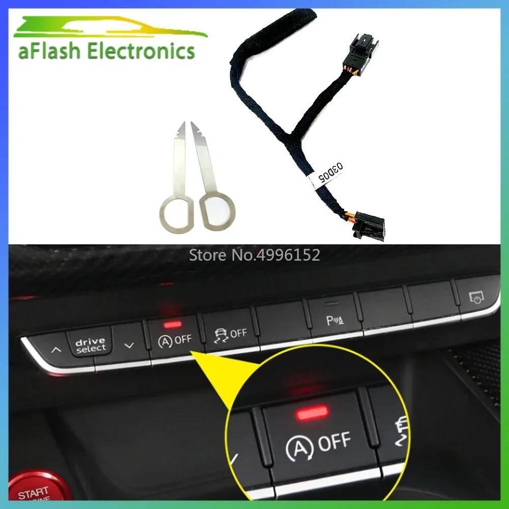 Auto Start Stop Canceller for Audi A4 B9 A5 A3 8V Q5 FY Q3 F3 Q2 Car Auto Stop Start Engine System Eliminator Disable Cable