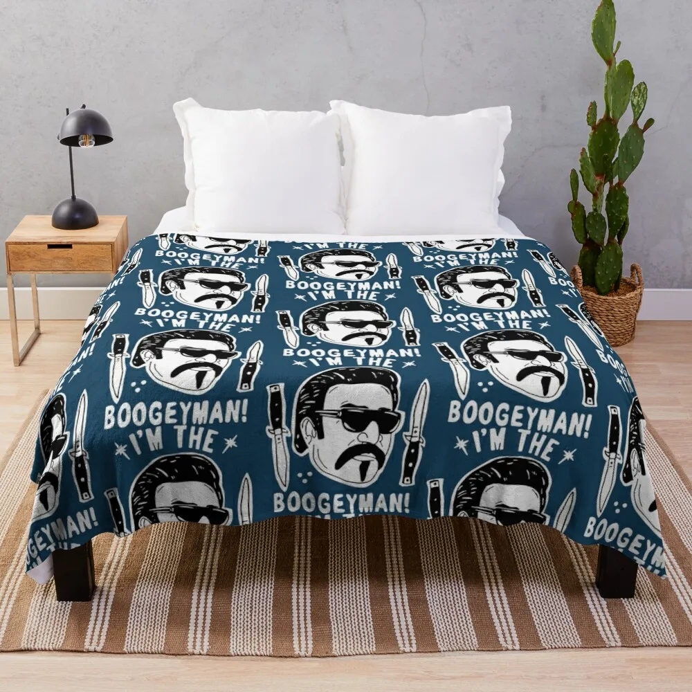 I_m the boogeyman Throw Blanket Luxury Throw Retros Blankets