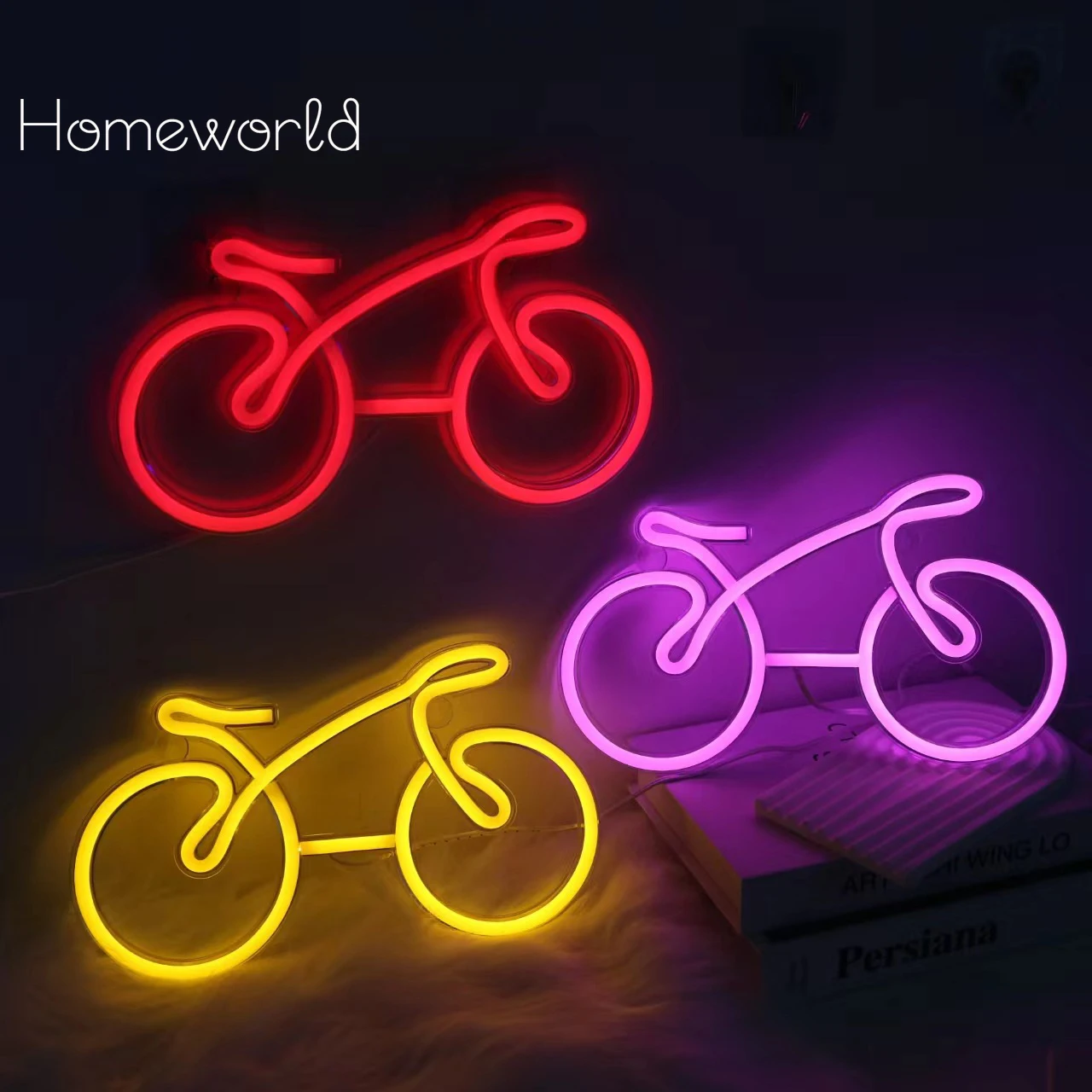 دراجة نارية النيون ضوء مخصص LED السيارات دراجة النيون شعار ديكور الصالة الرياضية في سن المراهقة غرفة نوم بار متجر نادي الجدار مع باهتة