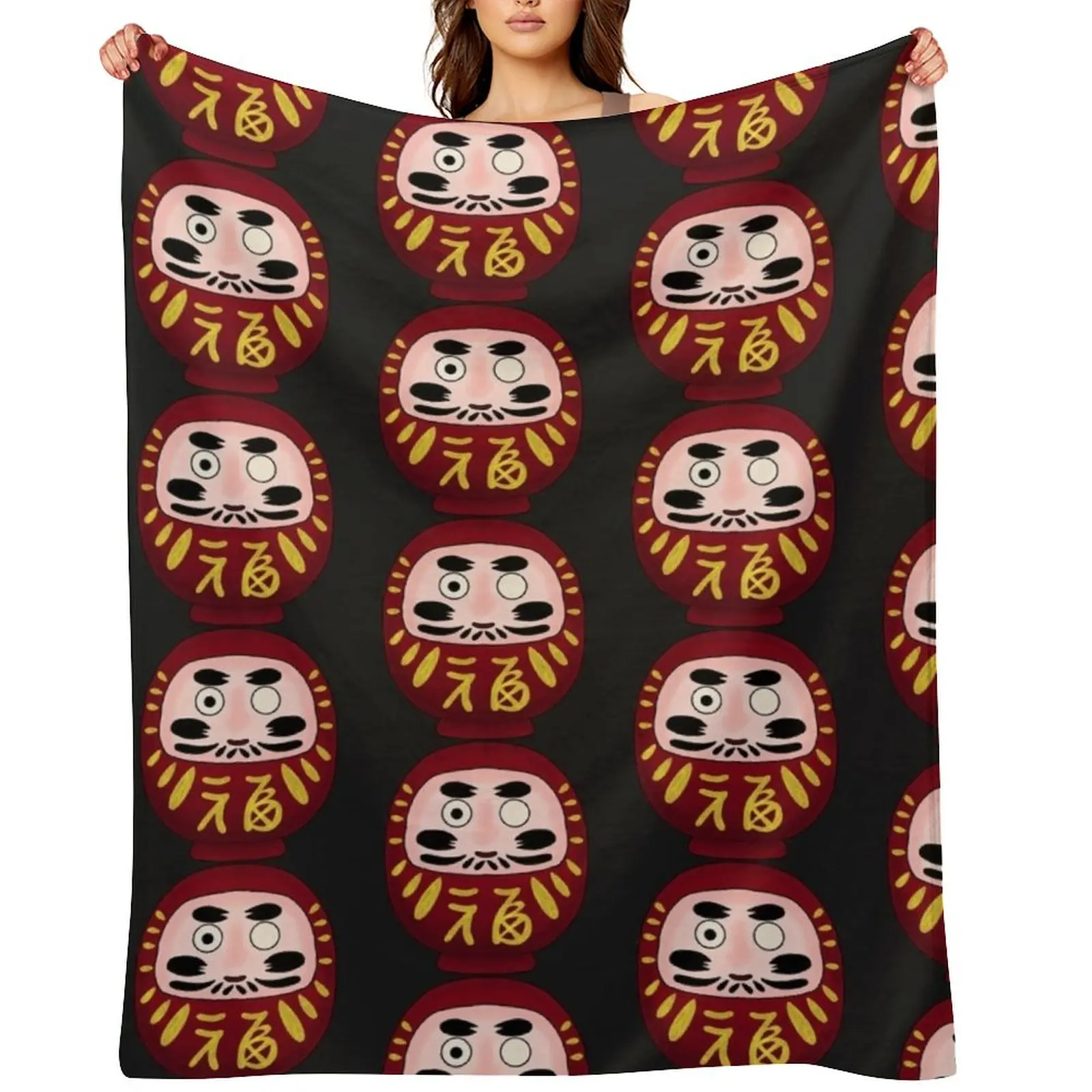 Daruma Throw Blanke…