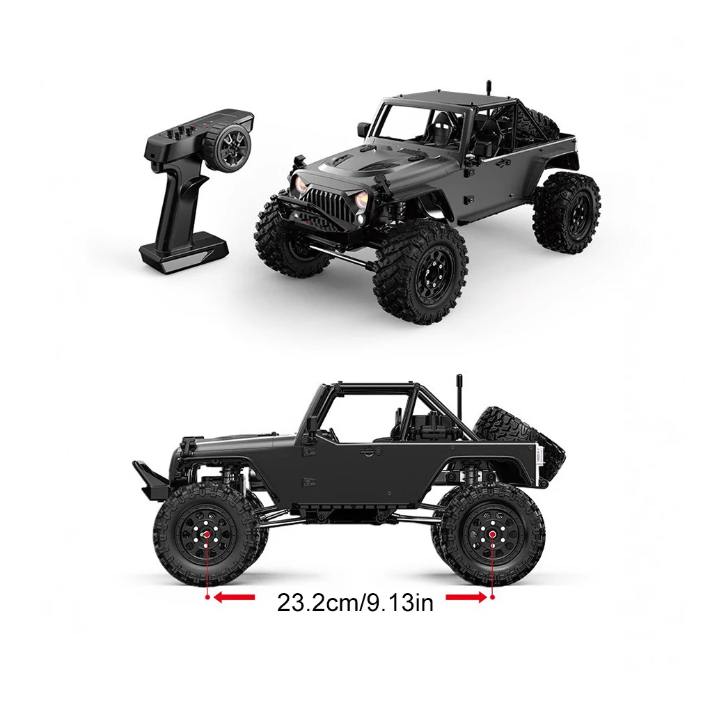 MJX H12Y 1/12 RC Crawler Car Brushless Motor Aluminum Alloy Body Metal Shock Absorbers Metal Gears RTR Climbing Brushless RC Car