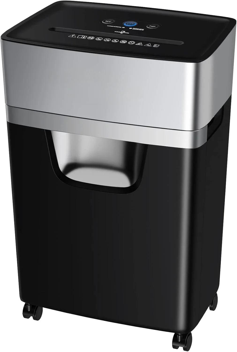 home.16-Sheet Heavy Duty Paper Shredder for Office, 60-Minute Running Time Cross-Cut CD Shredder with 60dB Low-Noise