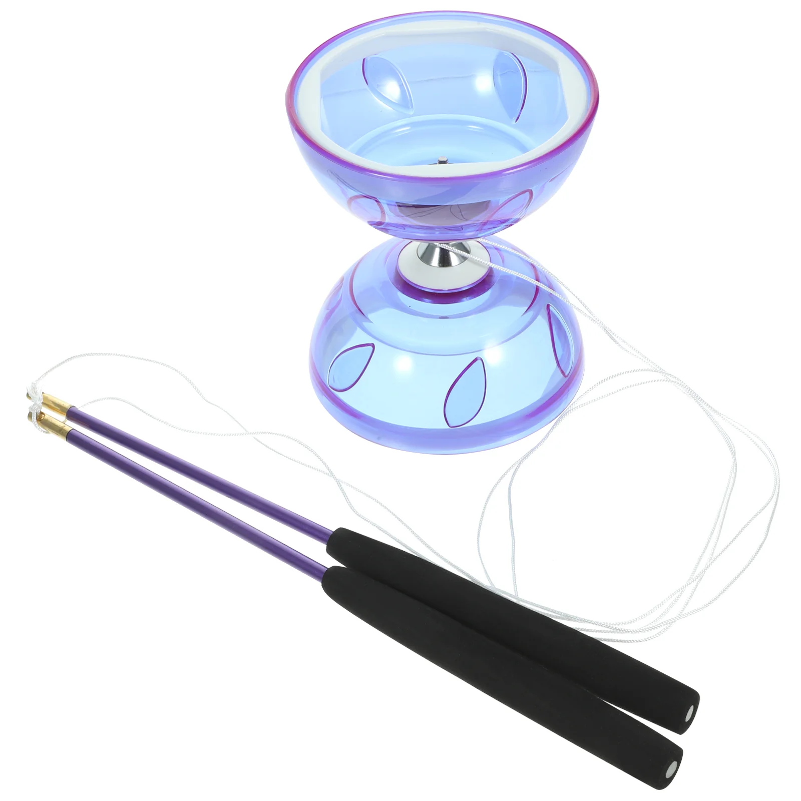 Diabolo for The Elderly Bearing Fitness Yoyo Major Chinese Kids Juggling Toy Plastic Professional