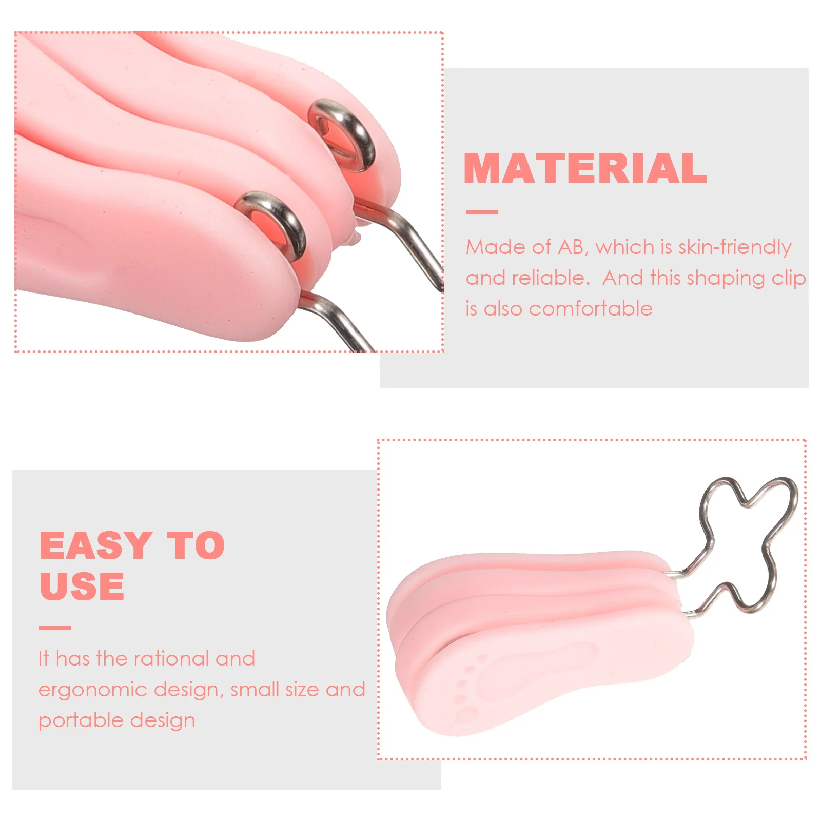 

Nose Beauty Tool Small Size Nose Corrector Clip for Shaping Lifting Bridge Comfortable Fit Ideal Gift for Family Friends
