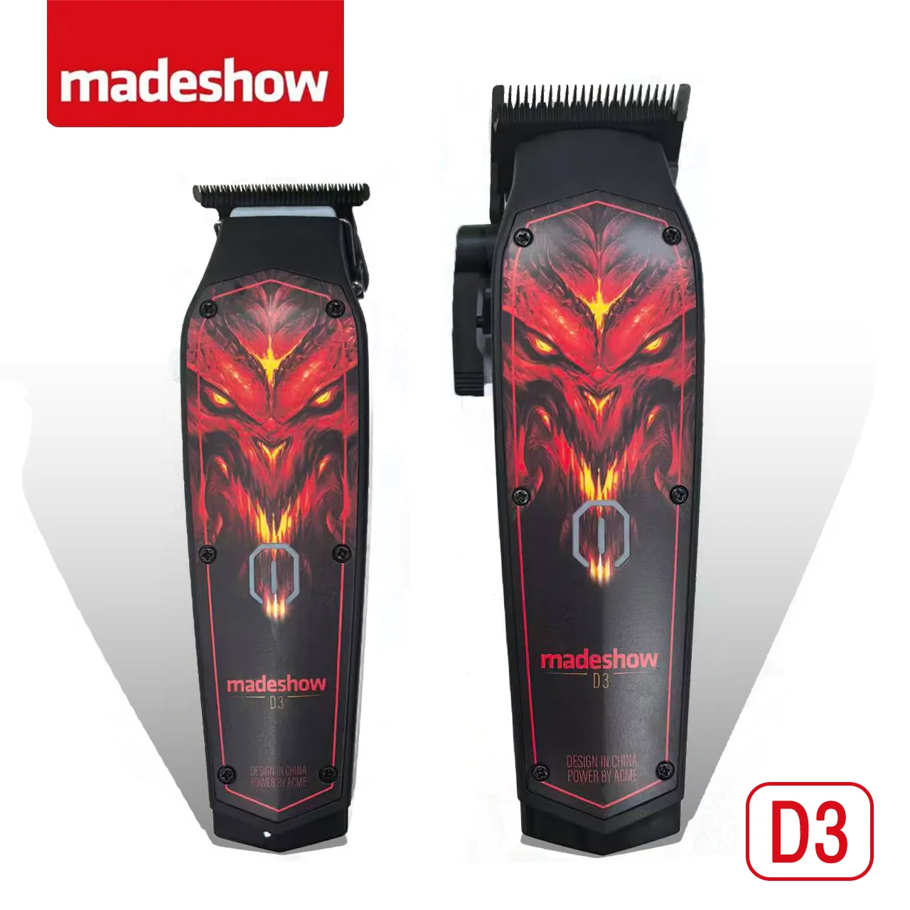 

Madeshow D3 Hair Cutter Professional Oil Head Hair Clipper Titanium Plated Ceramic Blade 7000rpm Hair Salon Trimmer M10 M11