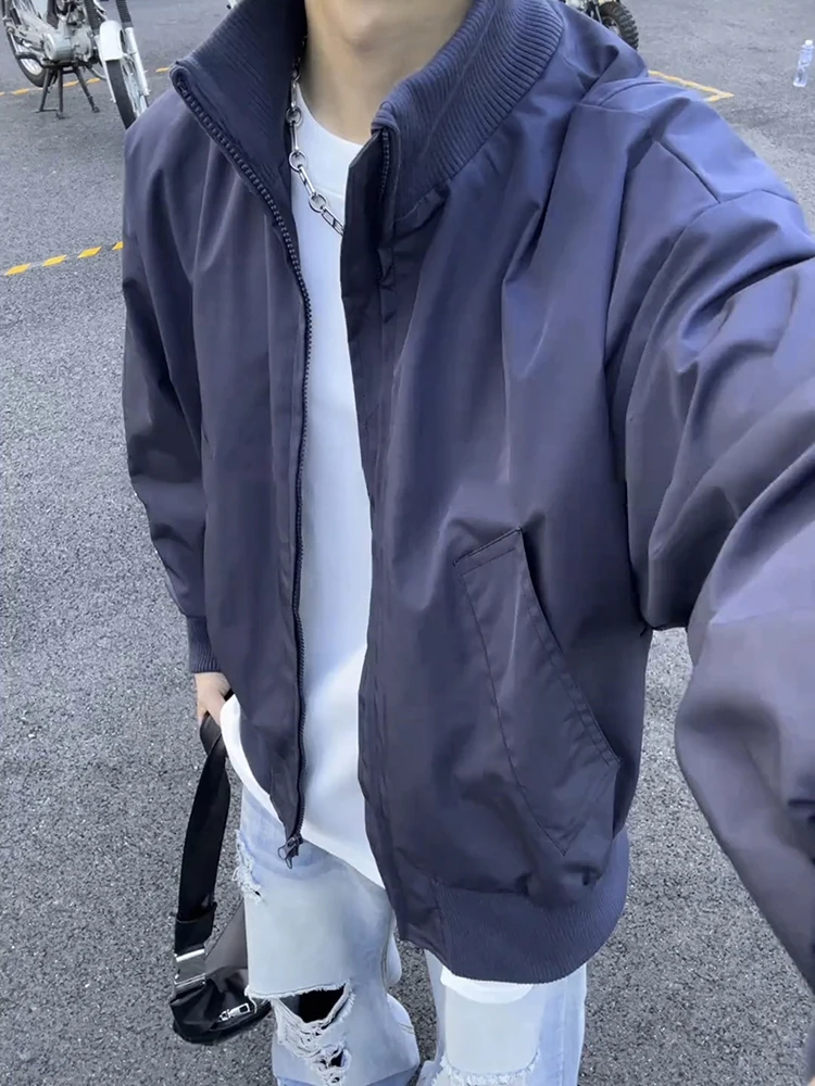 

American Sle Pilot Jaet Men's Autumn Faionable High Street Baseball Outfit Loose Fit Polyester Fiber Anti-Wrinkle Long ...