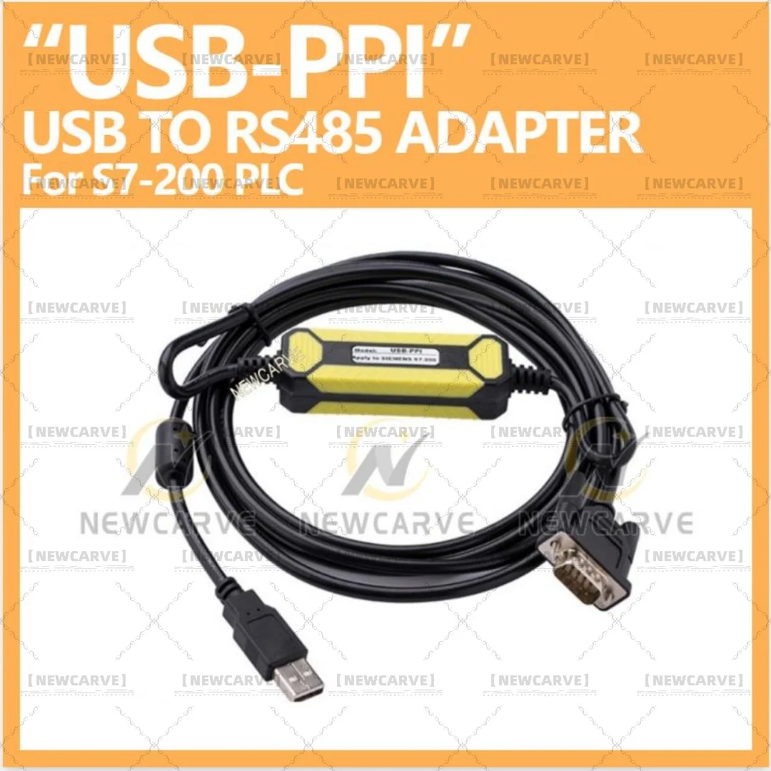 USB-PPI Programmering Kabel Voor S7-200 Plc Downloaden Kabel Usb Naar RS485 Adapter