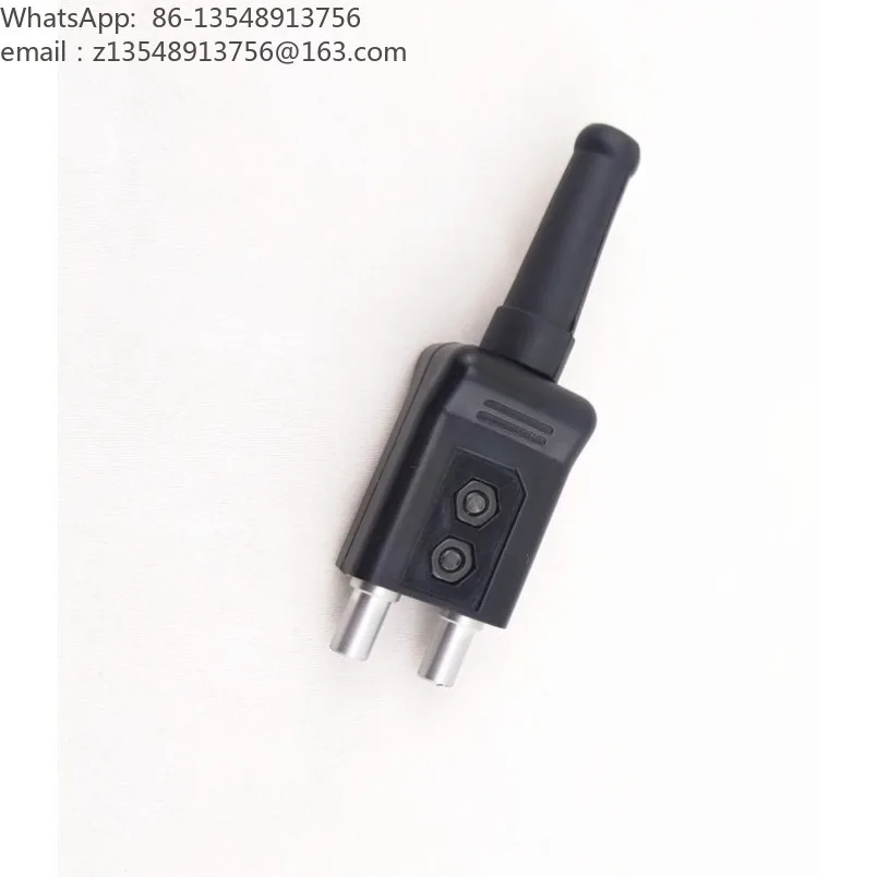 Dual C5 Clamp Plug FFA.00 Male Connector Ultrasonic Probe Cable Joint For Flaw Detector Thickness Gauge