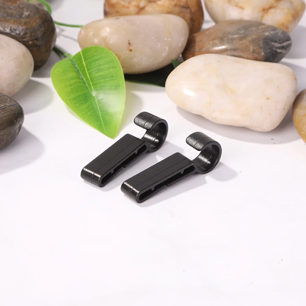 Plastic Headlamp Mount Hooks Easy To Install Safety Helmet Headlight Fixing Clip