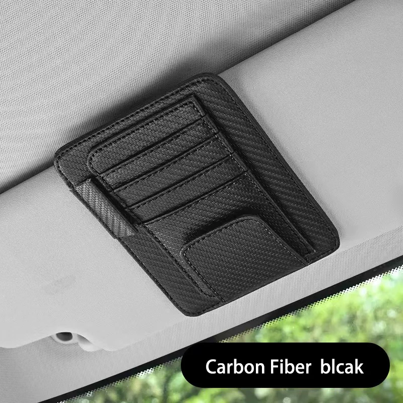 Car Sun Visor Storage Bag Car Glasses Clip Interior Supplie For Chery OMODA Tiggo 5 S5 O5 E5 C5 PRO PHEV Accessories