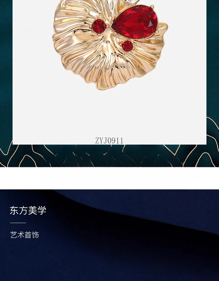 Brosche High-End-Corsage im weiblichen Nischendesign, vielseitige Anstecknadel. Neuer Trend