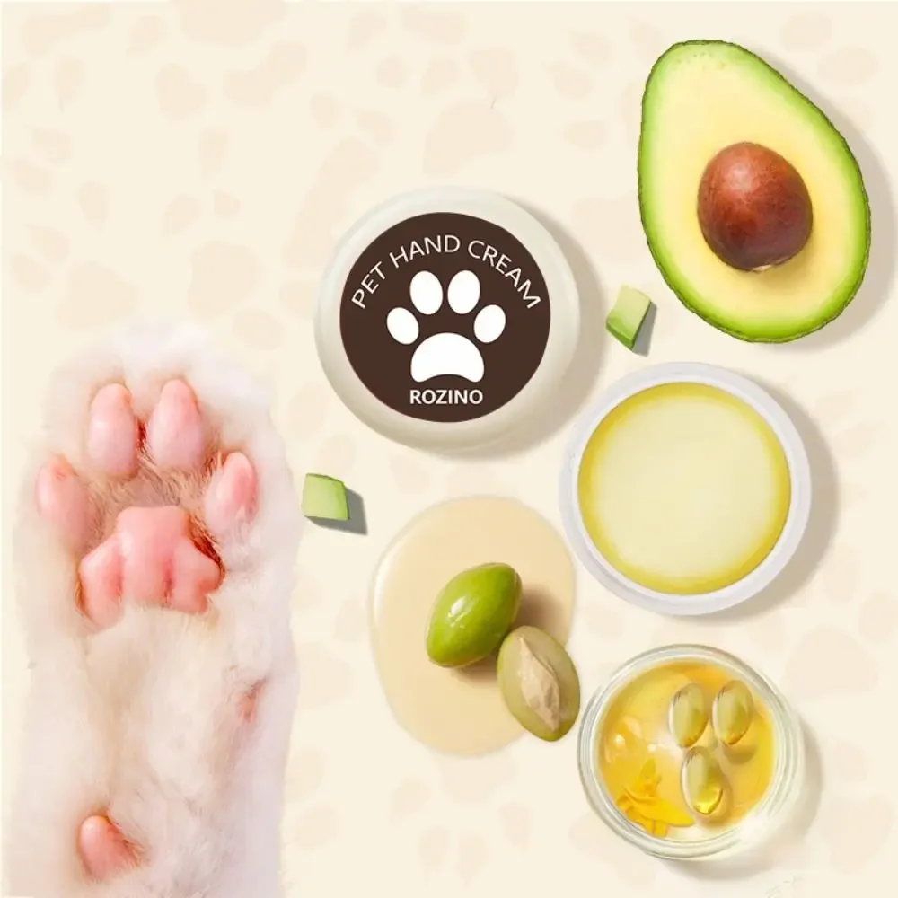 Multi-Functional Natural Pet Paw Soother Ointment Moisturizer Durable Protection Against Hot Surfacesx All Season Pet Care Tools