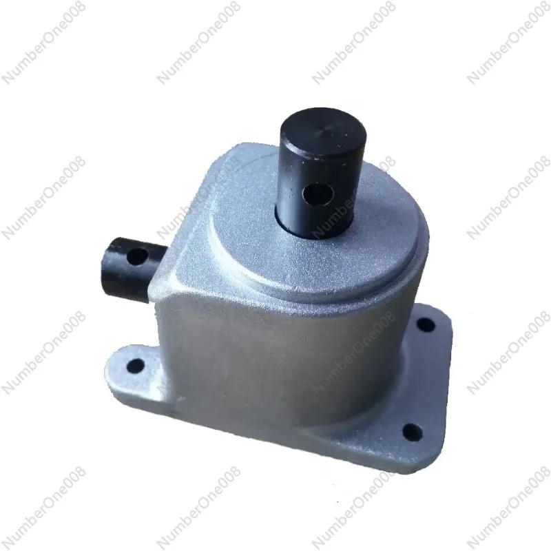 

Right Angle Reversing Gearbox Small Steering Gear 90 Degree Ratio 1 To 1 Bevel Gear