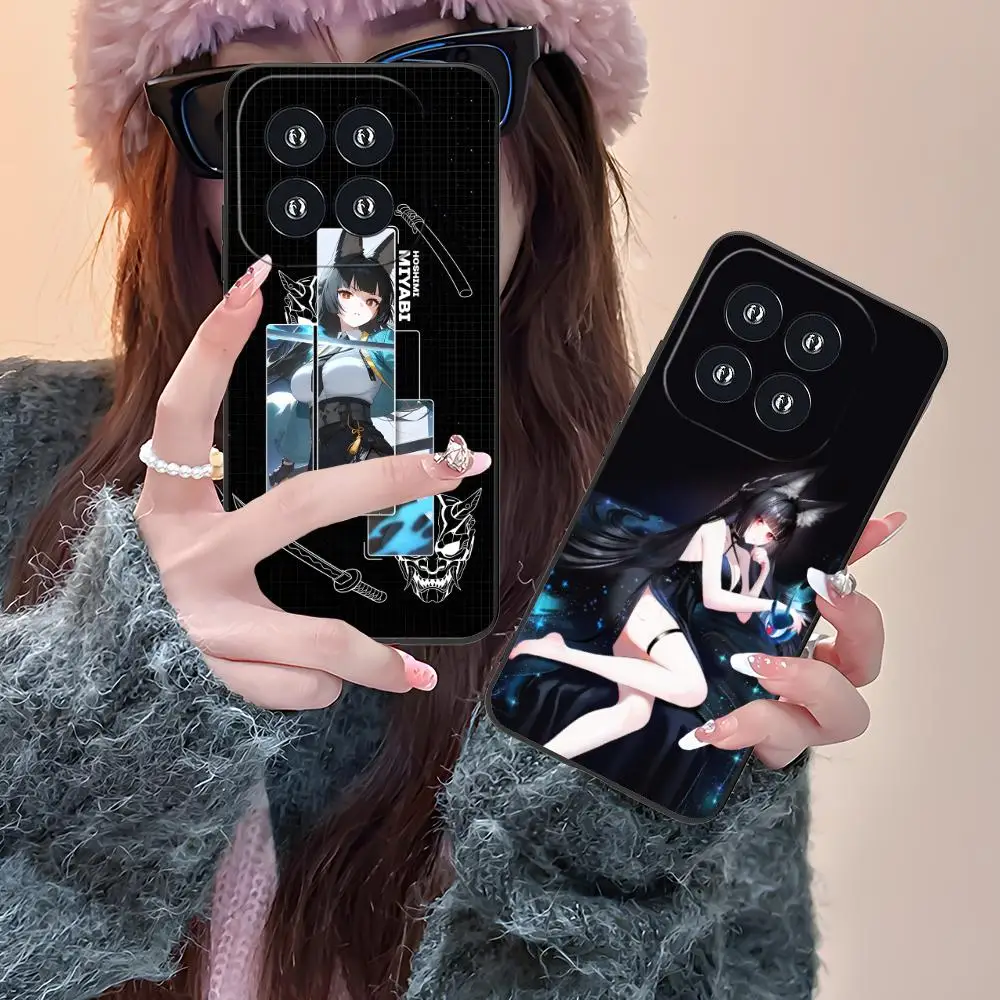 

Zenless Zone Zero Hoshimi Miyabi Phone Case for Xiaomi 15 14 13 12 Mi 11 T Ultra Lite Pro S X 5G Colour Printing Protective