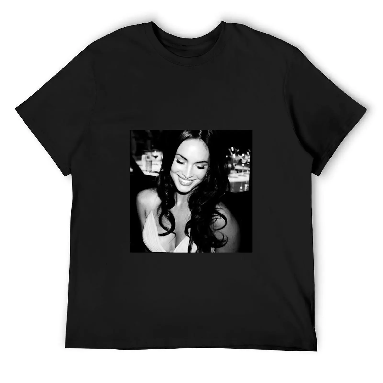 

Black and White picture of Megan Fox T-Shirt