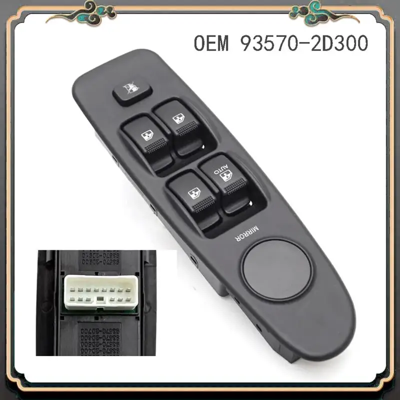 

Car Side Master Power Window Switch For Hyundai Elantra 2000-2003 93570-2D300