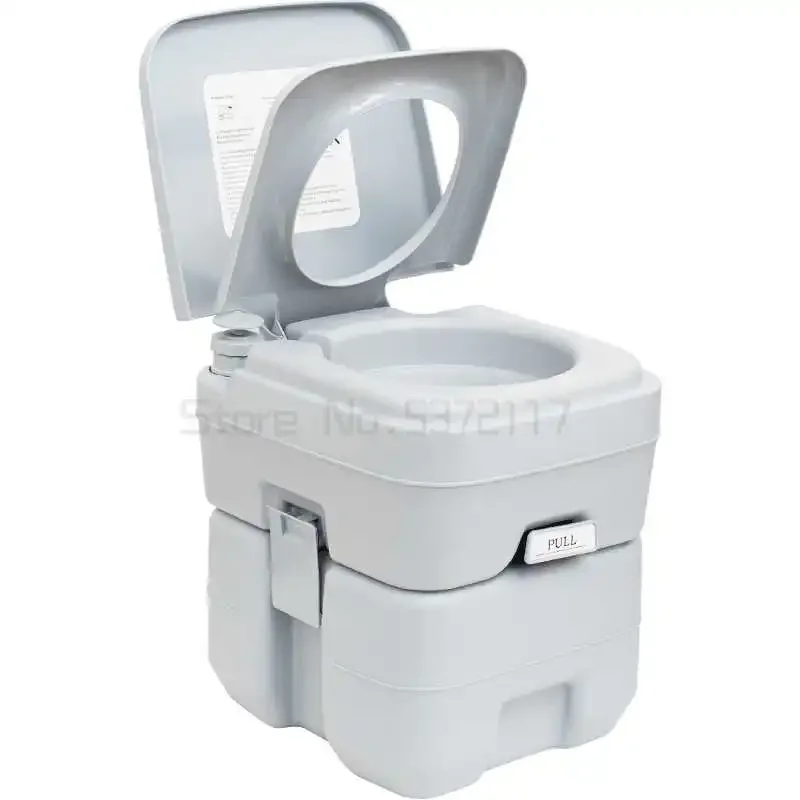 Portable Gray Toilet for Camping, Potti, Caravan, Travel, 20L, 5G