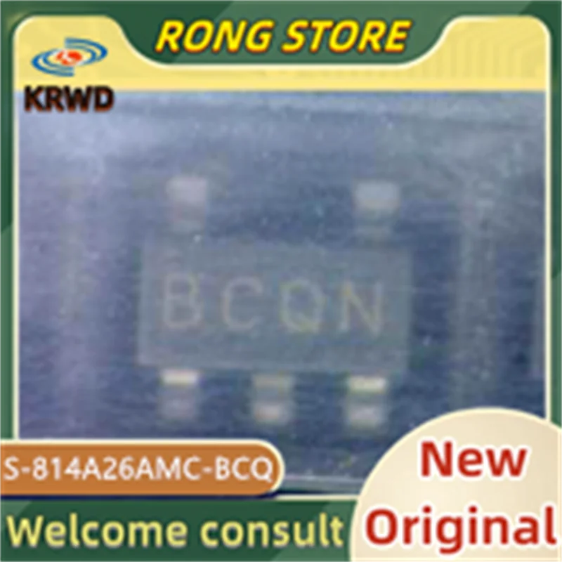 10PCS BCQ New and original S-814A26AMC-BCQ-T2 S-814A26AMC-BCQ S814A26AMCBCQT2 SOT23-5